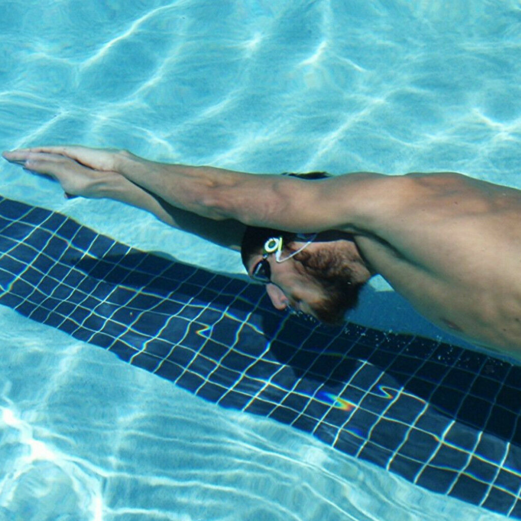 2 Pcs 3.5mm Underwater Swimming Driver Earphone for MP3 MP4 iPod Music Player