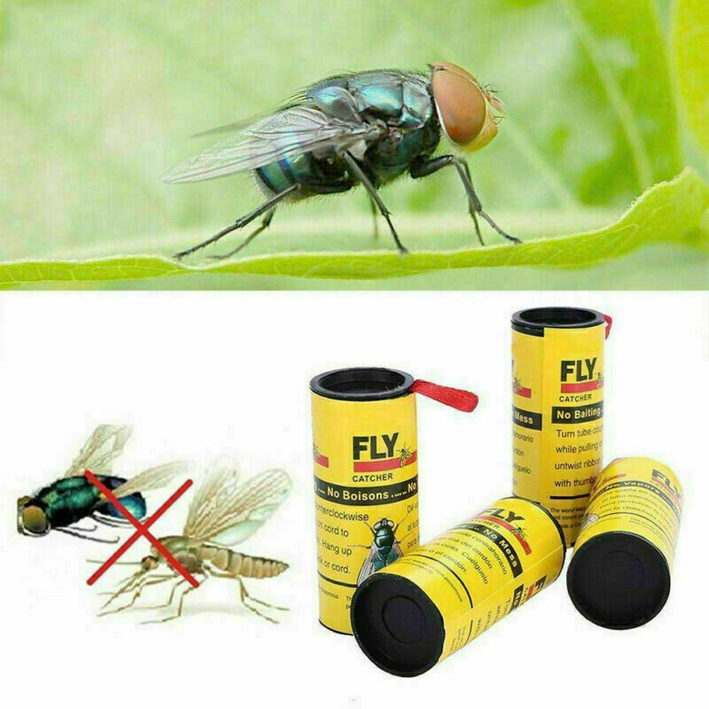 4xSticky Ant-fly Repellent Paper Insect Bug Glue flytrap Catcher Mosquito.l8