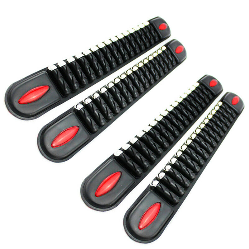 4X Car Bumper Corner Guard Protector Anti-collision Trim Rubber Strip Decorate