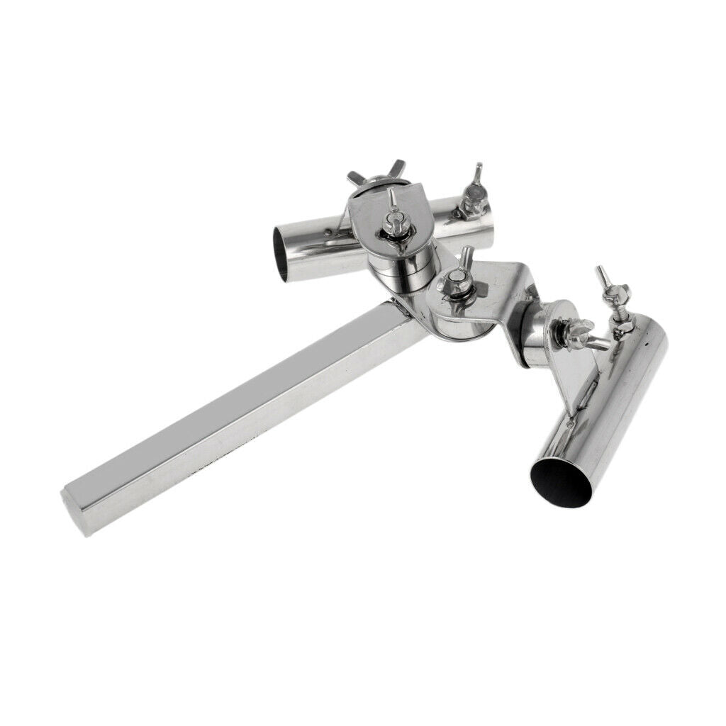 Adjustable Stainless Steel Fishing Rod Holder Stand Double Pole Support Rack