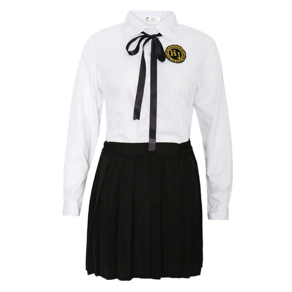 Japanese Anime Classice Cute Sailor Suit Short Sleeve Students Uniform Set