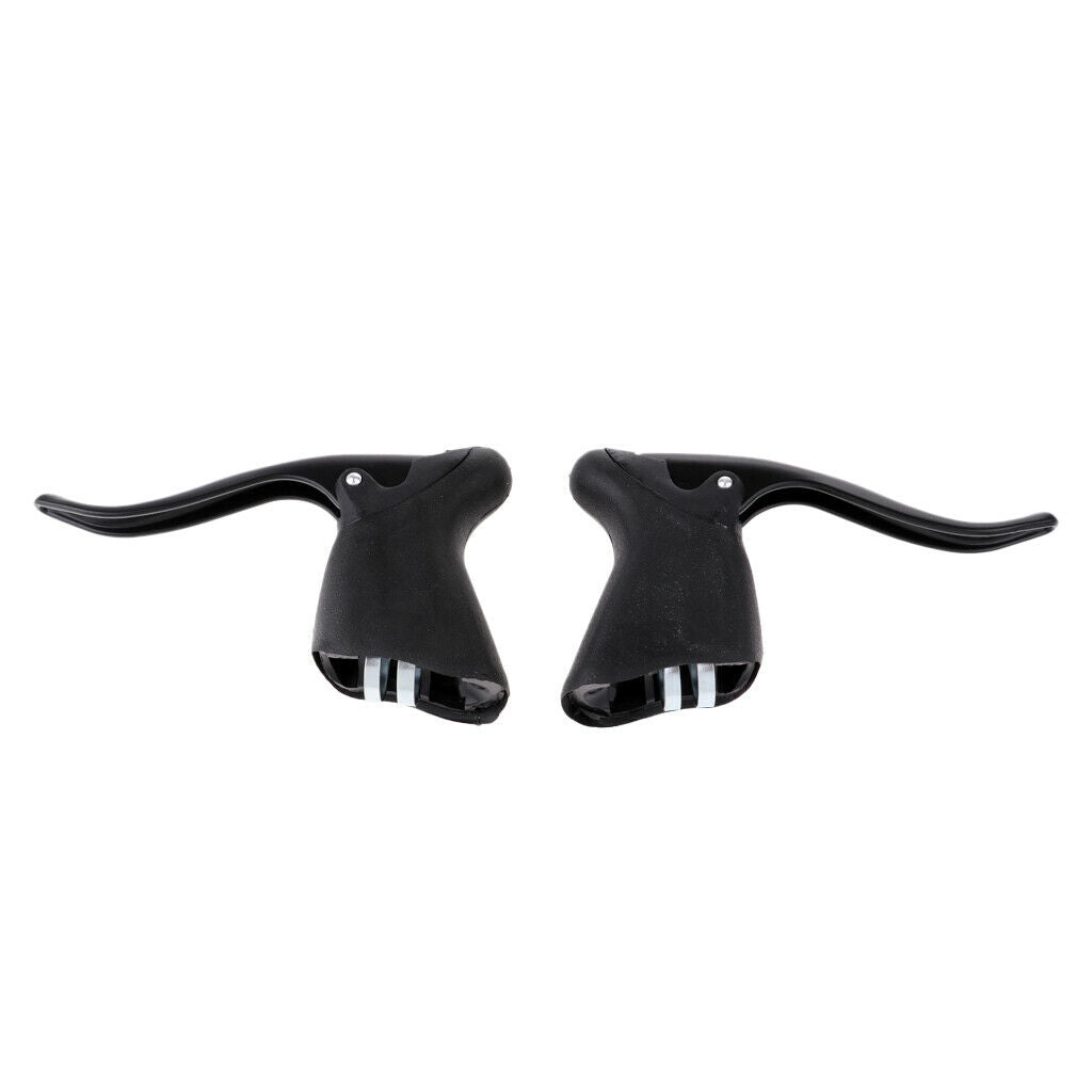 1 Pair Alloy Brake Levers Road Racing Drop Down Handlebar Bike Bicycle Cycle