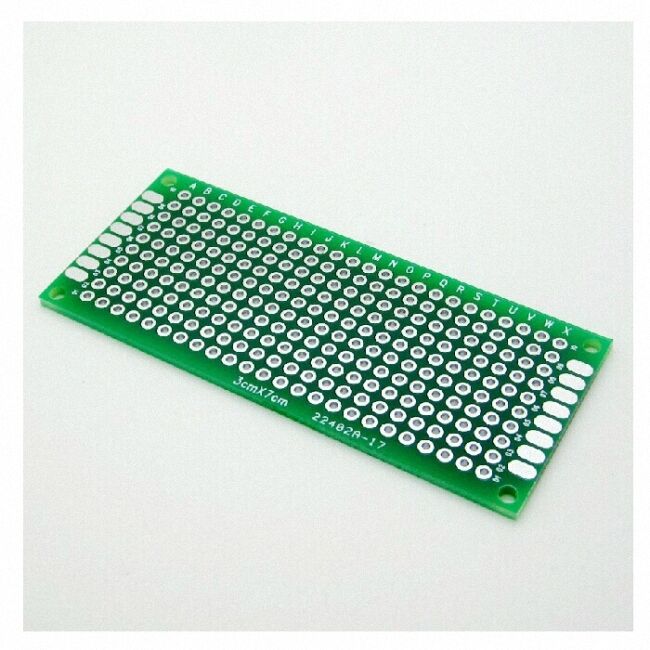 Double Side Prototype PCB Tinned breadBoard 5x7 4x6 3x7 2x8CM Each FR4 QTY:8