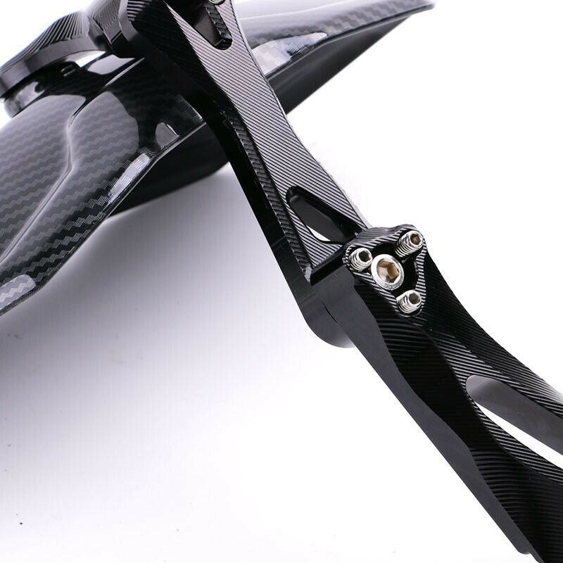Motorcycle Scooter Bike Fender Mudguard Splash Guard Extend Fender Bracket Kit
