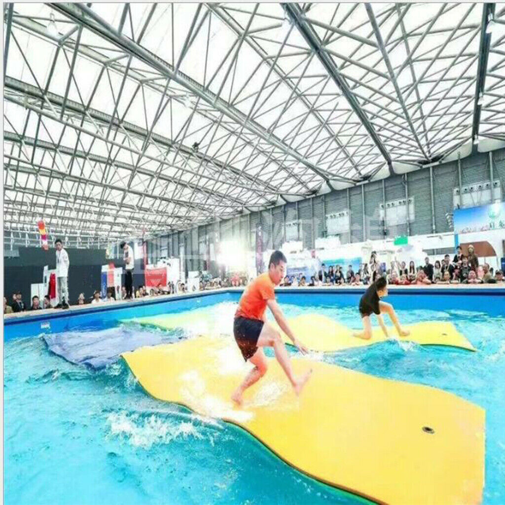 2-Layer Pool Float Mat Durable Pad 75kg Comfortable Kids Adults Mattress Bed