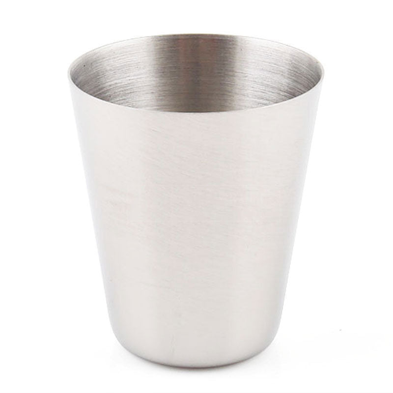 4X  Stainless Steel Cup Mug Drinking Coffee  Tea Beer Tumbler Camping..l8