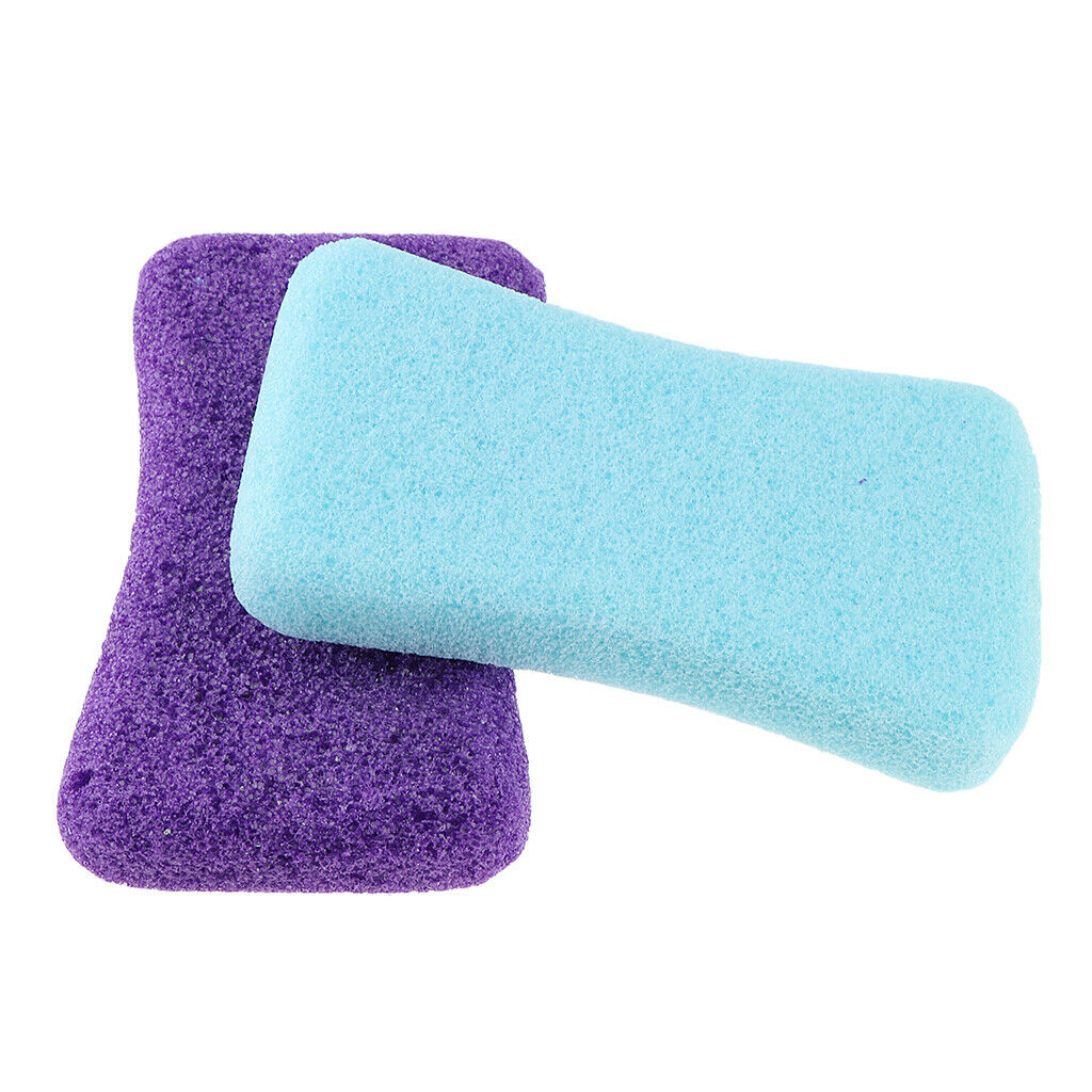 4 Packs PU Foot File Feet Callus Hard Skin Scrubber Exfoliator Pumice Stone