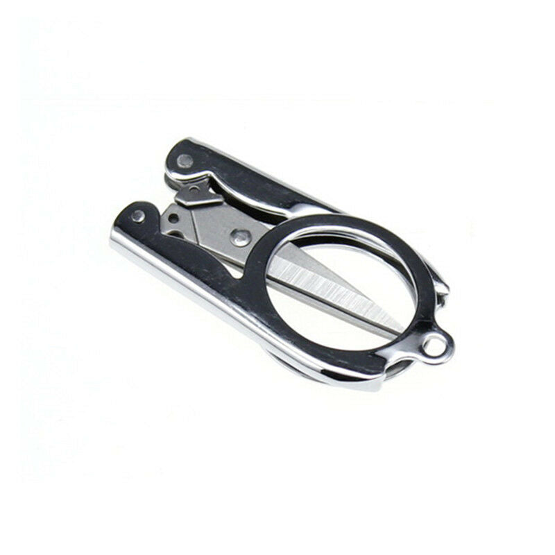 Folding Scissor Stainless Steel Travel Multi Purpose Pocket Foldable Scissors