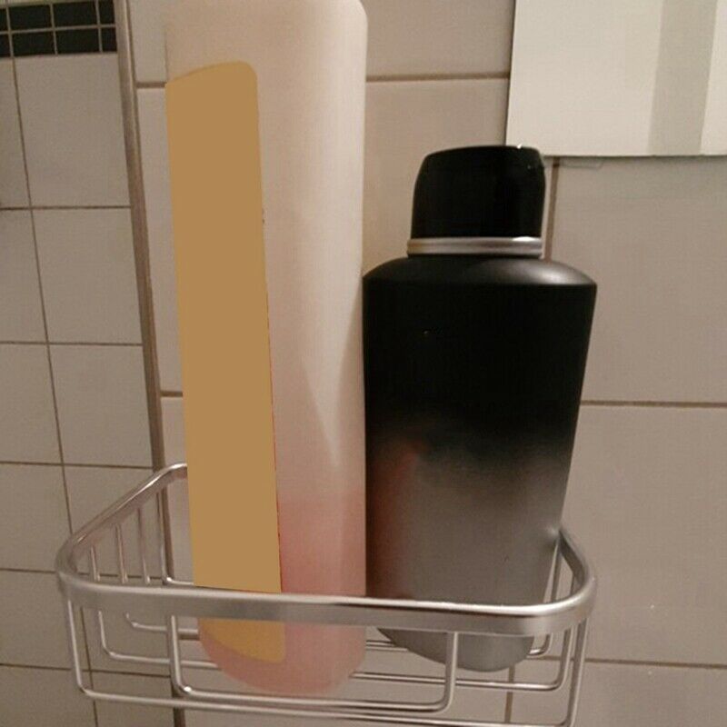 Bathroom Shower Shelf Holder Stainless Steel Corner Storage Rack Shampoo SoaC9U4