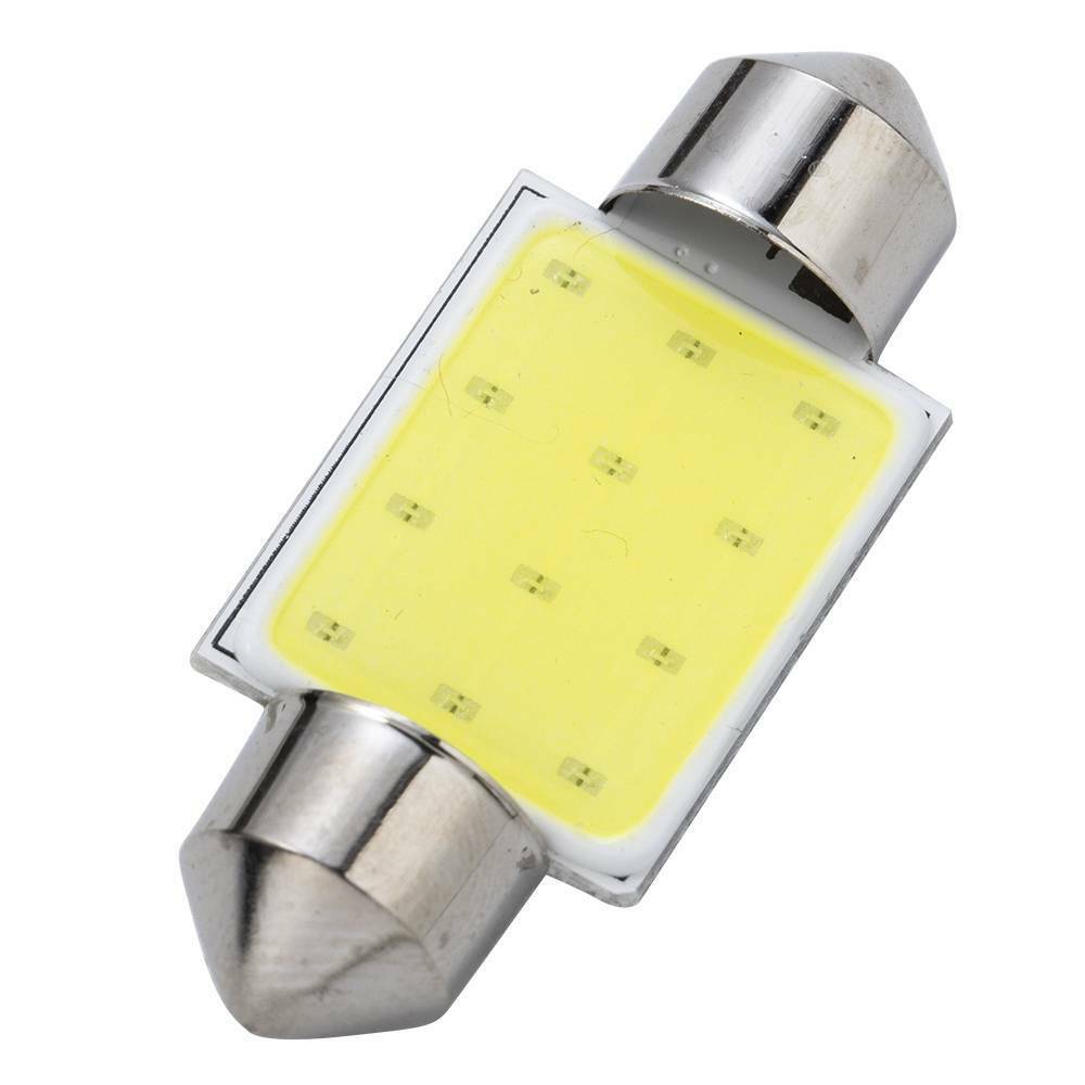 10x 36mm Car LED Bulb Festoon Error Free License Canbus Light Reading Dome Bulb