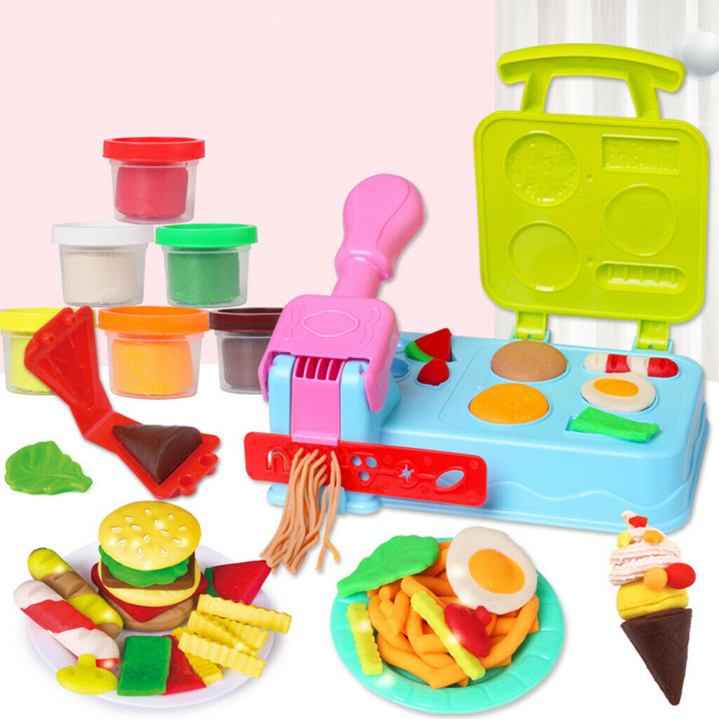 Simulation Kitchen Pretend Play Learning Noodles Desserts Food Cookware Sets