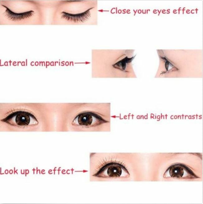 Makeup Tool Oblique Design Rotate Eyebrow Brush Cosmetic Brow Brush New 10Pcs