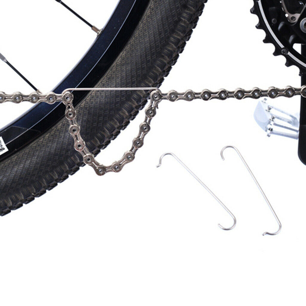 3pcs Bike Chain Hook Hanger Bicycle Chain Repairing Tool Missing Link Kit
