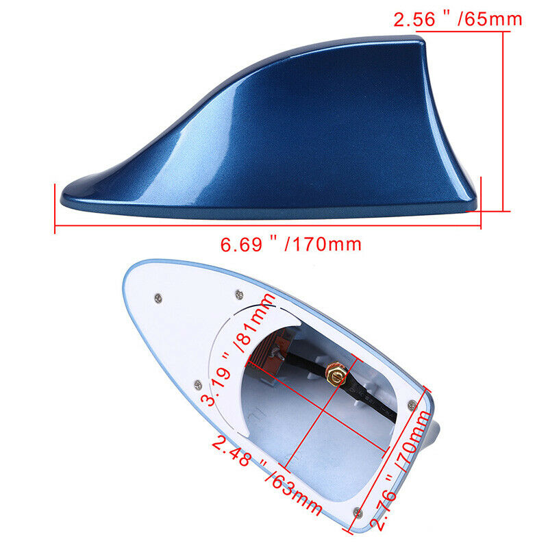 For All Cars Antenna Car Styling Upgraded Car Radio Shark Fin FM Signal Design