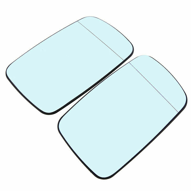 Pair Heated Mirror Glass For 1999-2008 BMW E46 E65 E66 745Li 760Li 750Li 745i