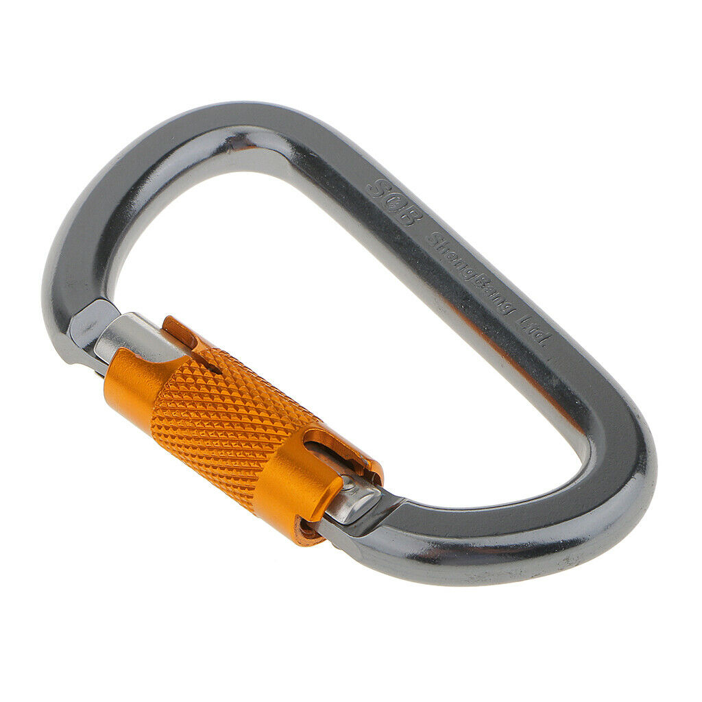 Climbing Carabiner, Auto Locking Carabiner Clips, Heavy Duty for Climbing and