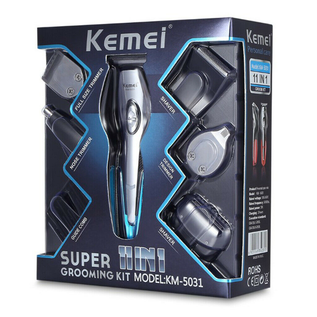 Professional Wireless Electric Trimmer Clipper Waterproof Haircutting Shaver