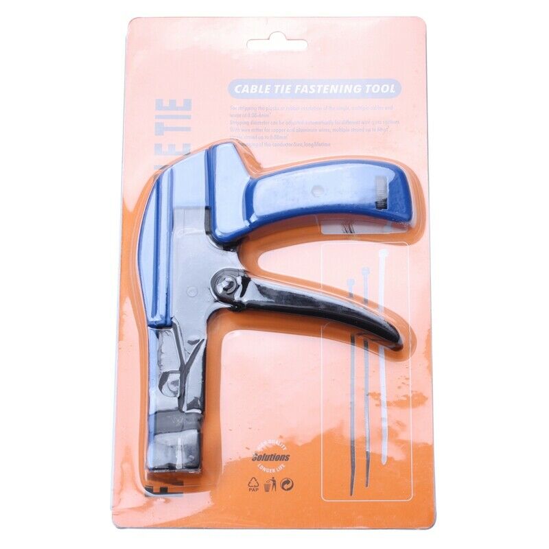 Hs-600A Nylon Cable Tie Tool Plier Clamp Automatic Fastening Cutting Tool SpecQ7