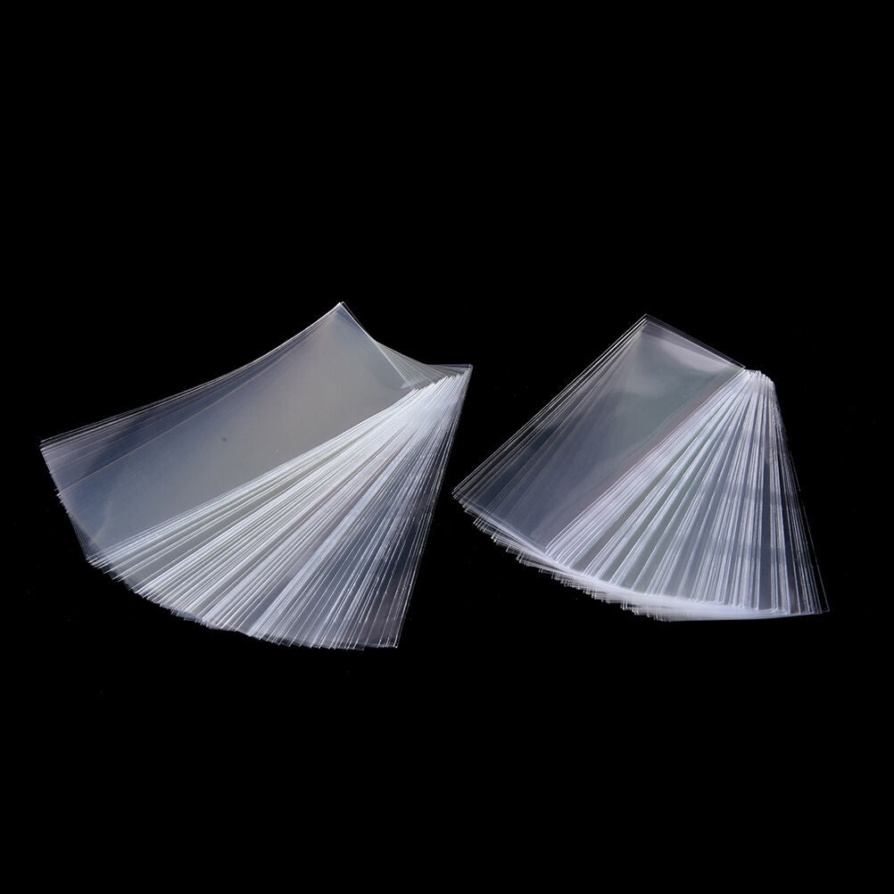 400pcs  CLEAR PLASTIC BILL SLEEVES FOR CURRENCY PAPER MONEY HOLDERS