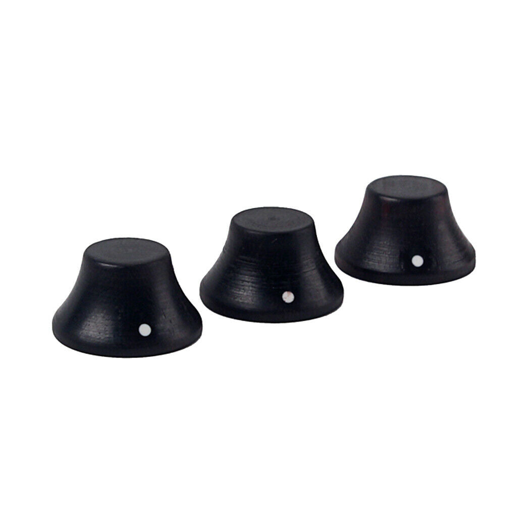 3pcs Guitar Control Knob Zebra Maple Beach Finish Volume Guitar Accessories