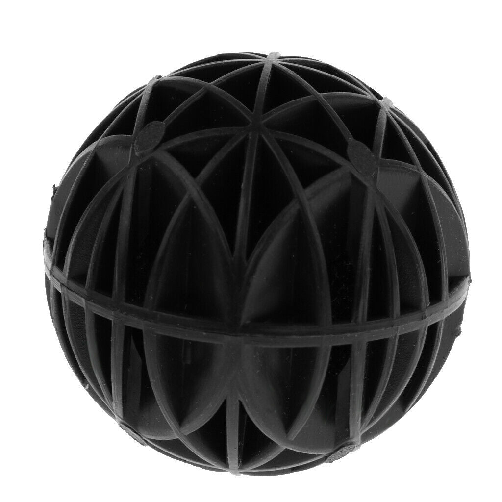 Black Aquarium Aquarium Bio Filter Ball Filter Medium 36mm (Pack of 20)