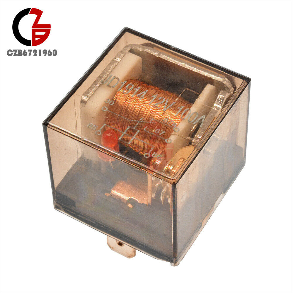 Waterproof 12V 100A 5 Pin Automotive Relay SPDT Car Control Device Car Relays