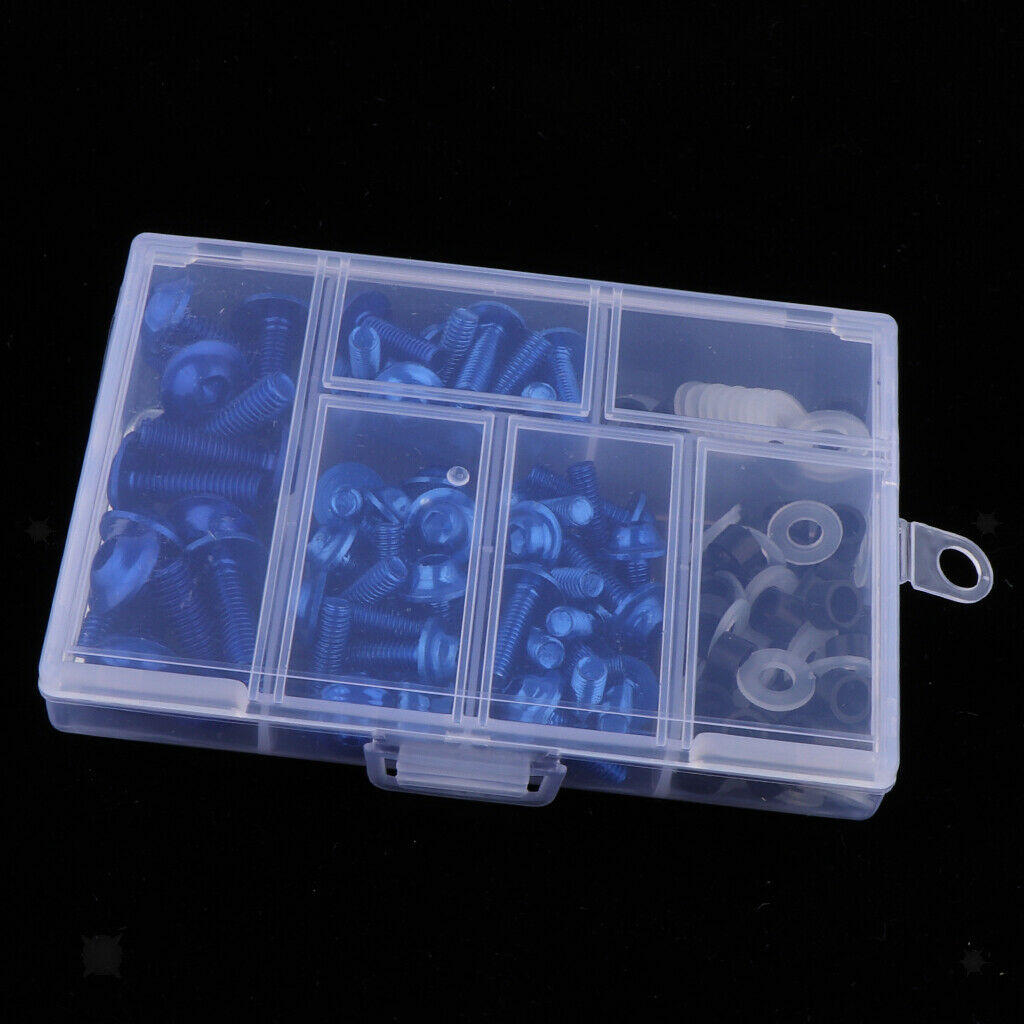 158   Pcs   Motorcycle   Complete   Fairing   Bolt   Kit   Fastener   Clips
