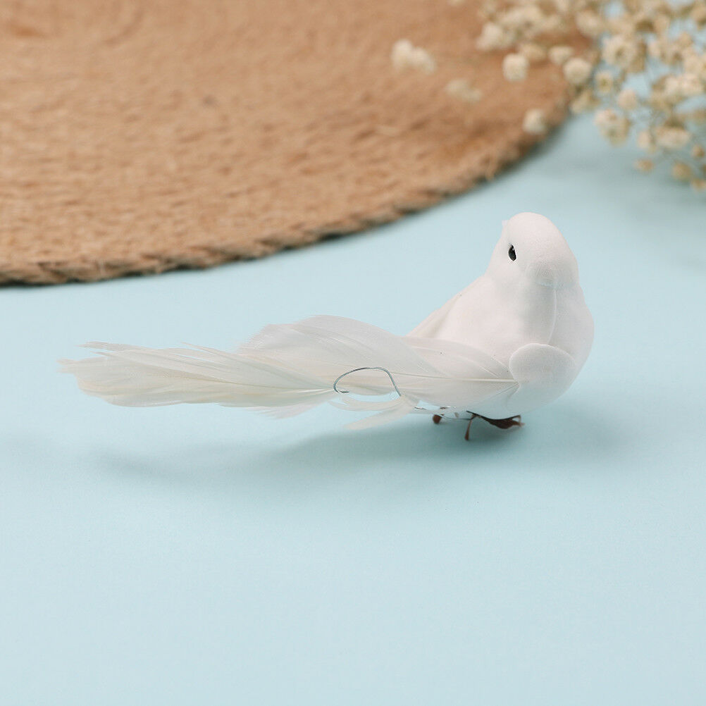 White home decoration diy craft artificial foam birds wedding wreath decorsDEAU
