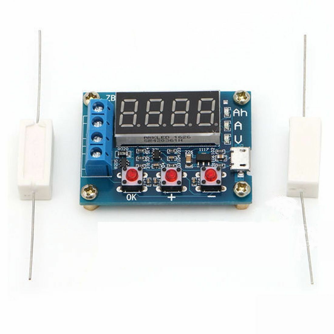 18650 Li-ion Lithium Lead-acid Battery Capacity Discharge Tester Analyzer L30