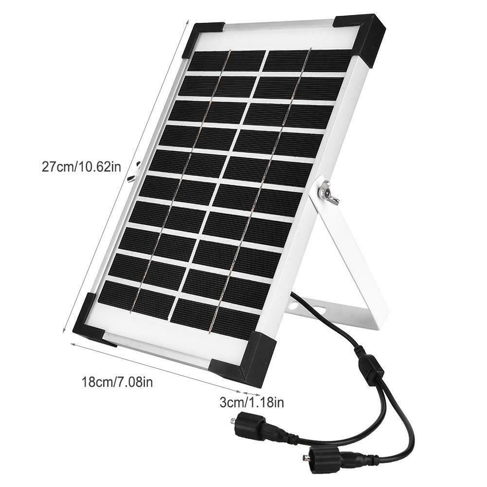 Garden Solar Fountain Pump Water Pond Outdoor Powered Submersible Filter 5W