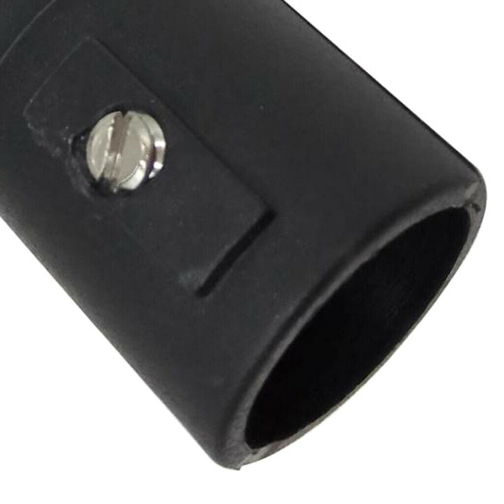 Boat Bimini Fittings Top Cover   Eye End Nylon Black (Outside Version for