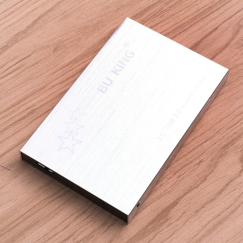 Aluminum Alloy Portable 60G External 2.5" HDD SSD Data Transfer for Laptop