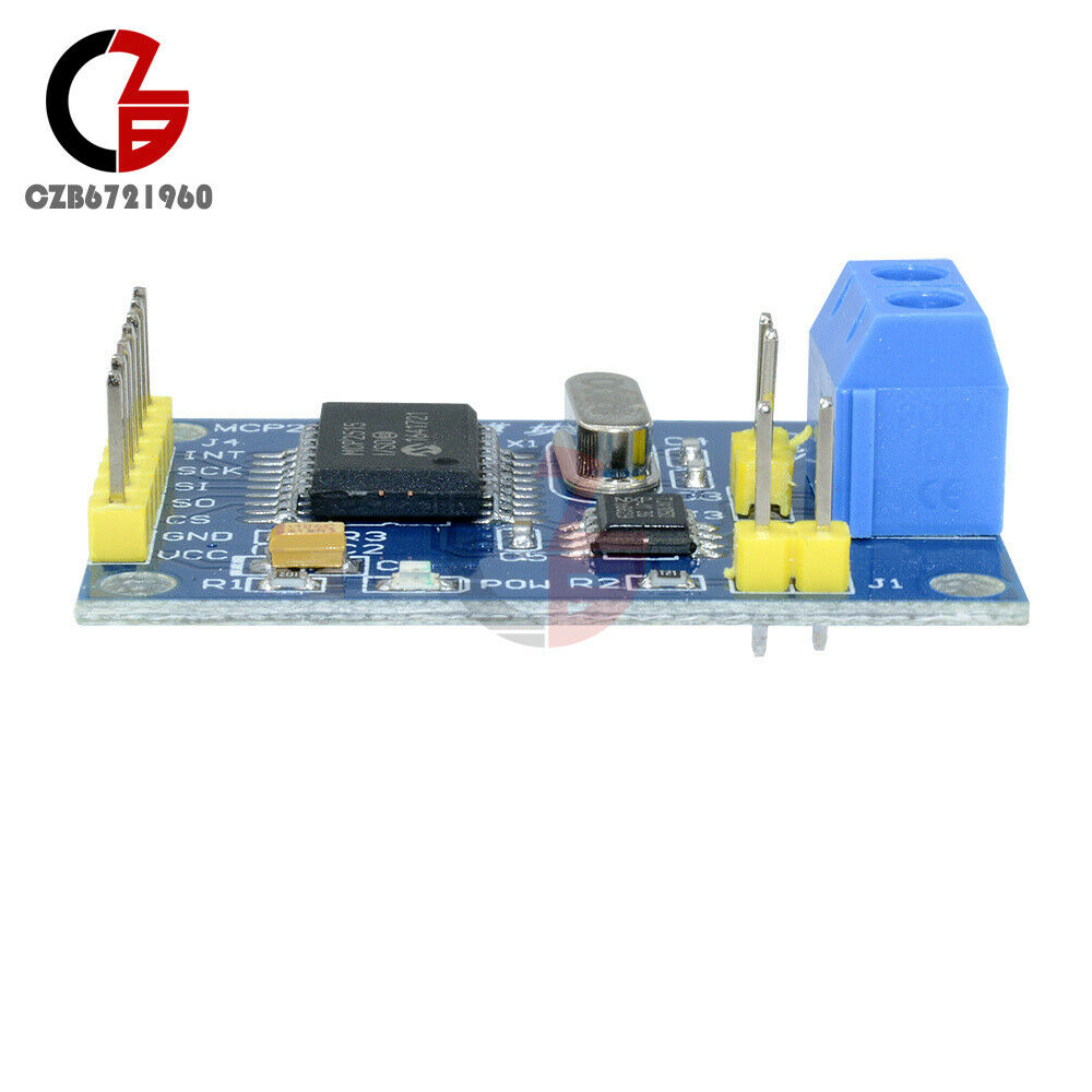 2PCS MCP2515 Modul CAN Bus TJA1050 Receiver with SPI Interface For Arduino DIY