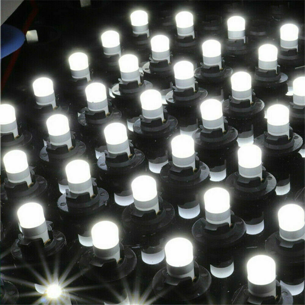 10x 12V 6000K T10 W5W 3030 SMD LED Canbus Width Light Bulb White Interior Lamps