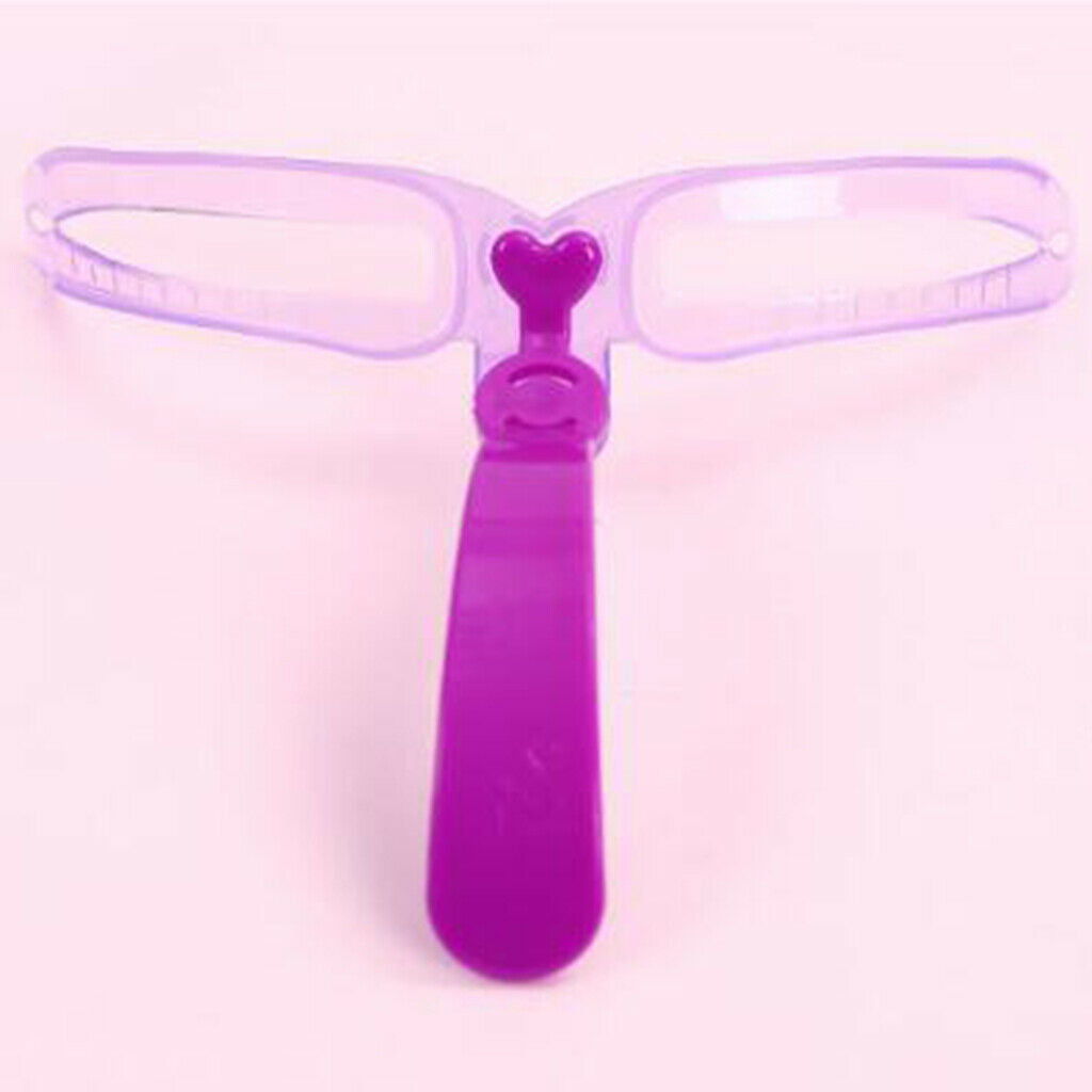 Plastic Eyebrow Stencil Shaping Grooming Assistant Make Up Template Shaper