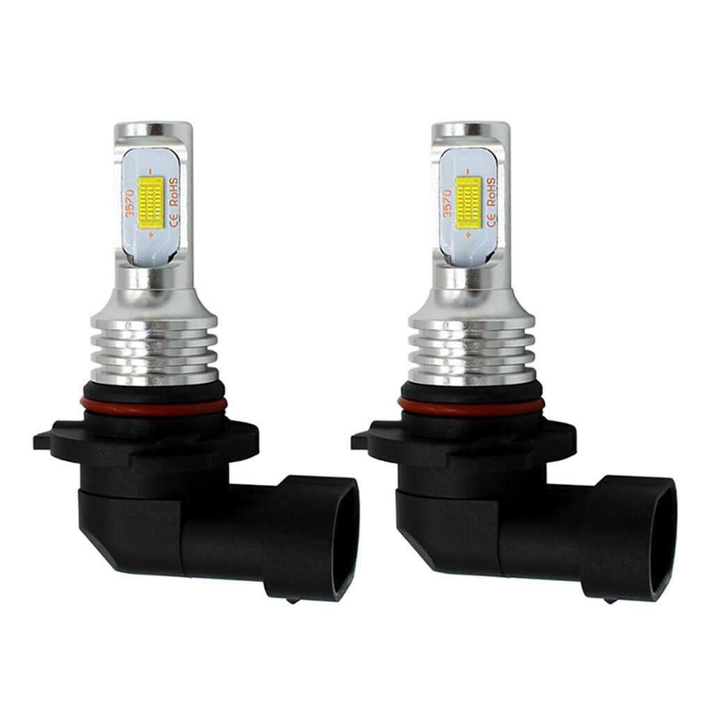 2 Pieces Mini 80W Vehicle Sides LED Foglight Bulbs Waterproof 9006-3570