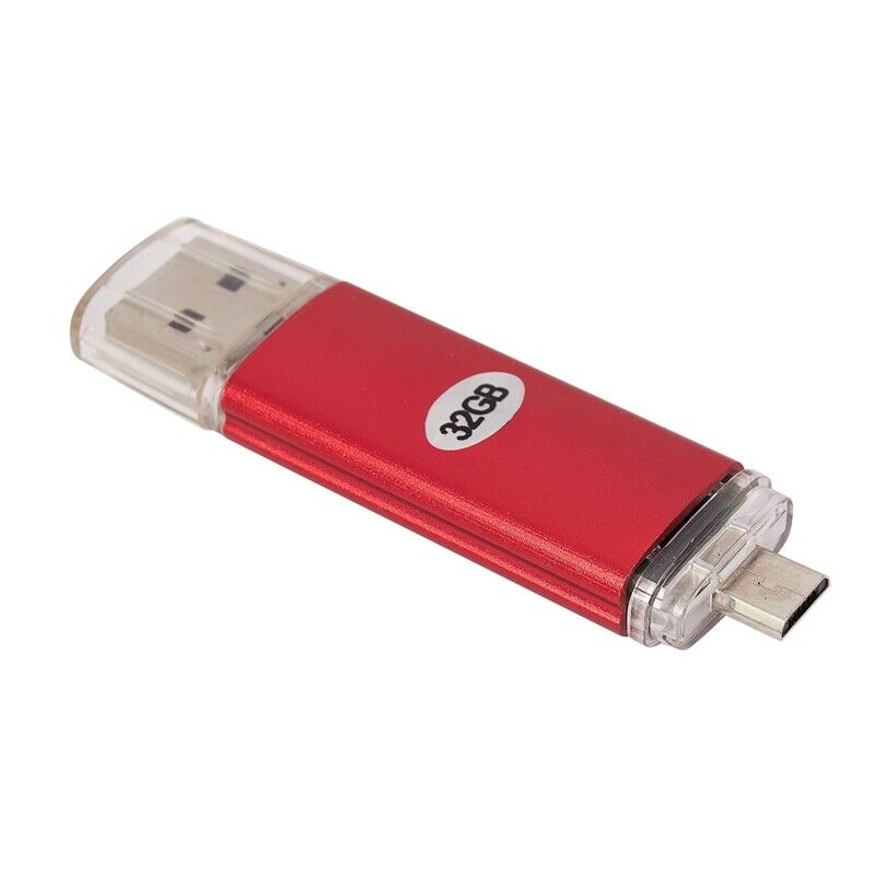 32Gb Colorful Metal Case Usb 3.0 Flash Drive Otg Pendrive Micro－Usb Stick ExteG5