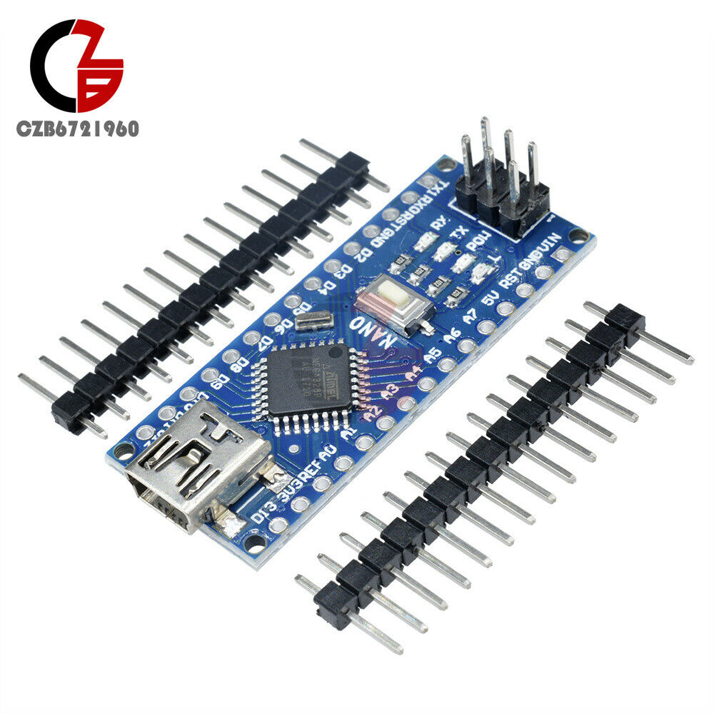5PCS 5V 16MHz Nano V3.0 Mini USB ATmega328P-AU Micro Controller CH340G Driver