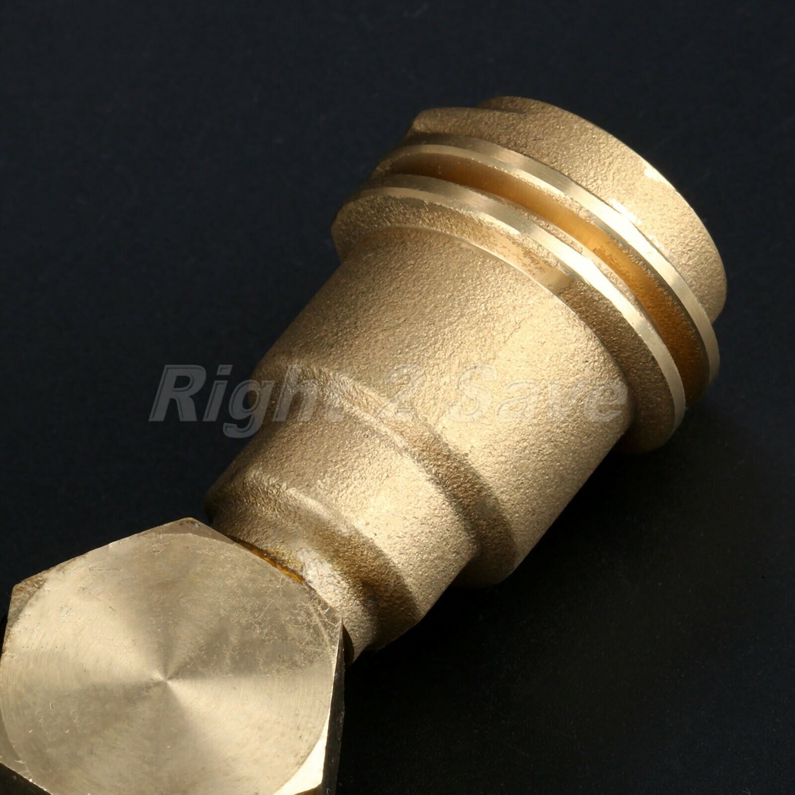 Outdoor Camping QCC1/POL Propane Y-Splitter Tee Adapter Connector Connects Valve