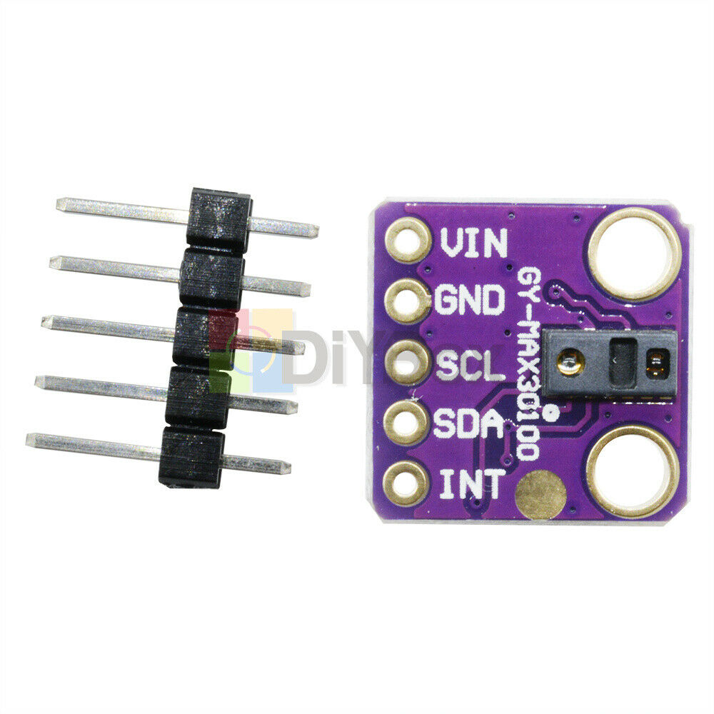 MAX30100 Heart Rate Click Heart Rate Sensor Module Breakout Board for Arduino