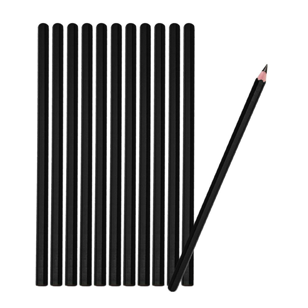 12pcs Black Tattoo Stencil Pencils Carbon Transfer Stencil Pencil Drawing