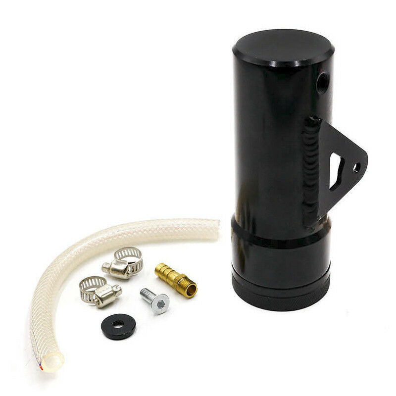 Motorcycle Oil Catch Tank Aluminum Coolant Reservoir Catch Fuel Can Tank Pretty