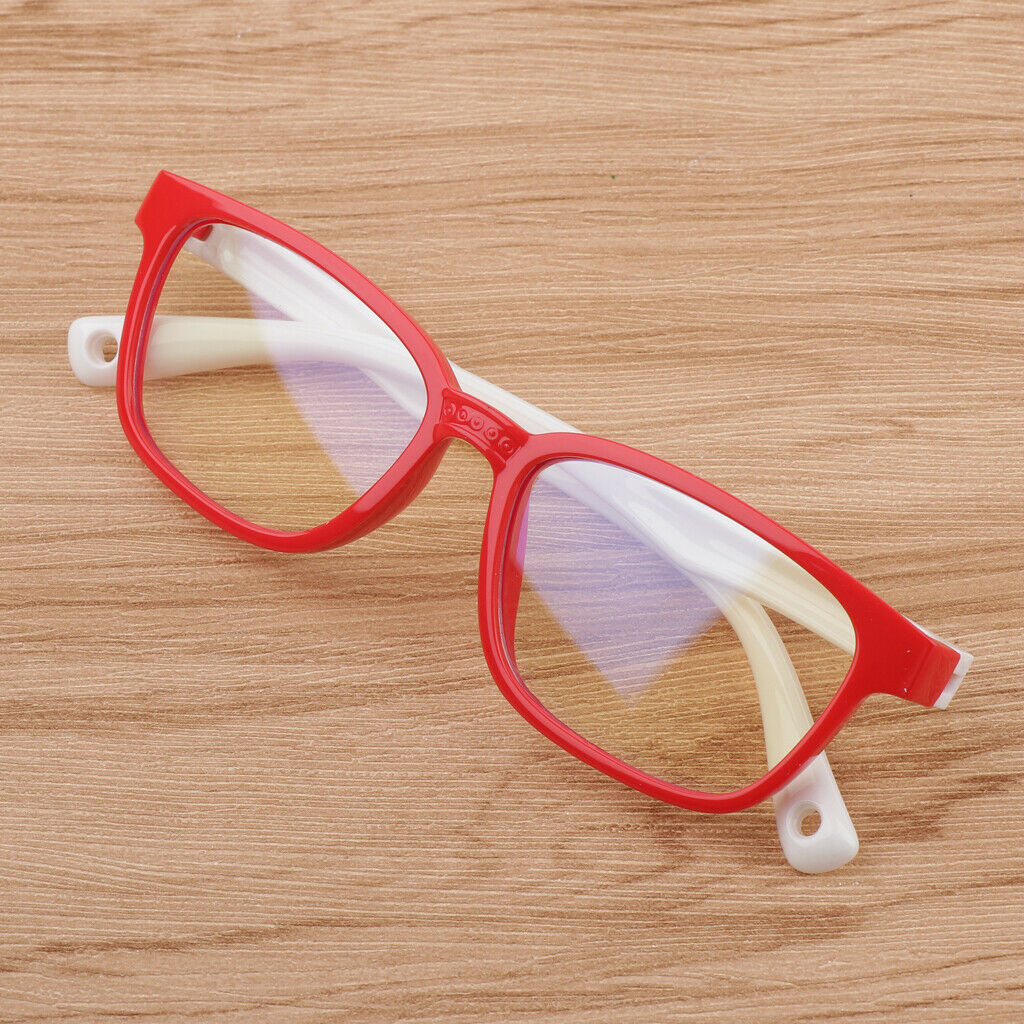 3Pcs Children Stylish Light Soft Anti Blue Computer Gaming Eye Glasses