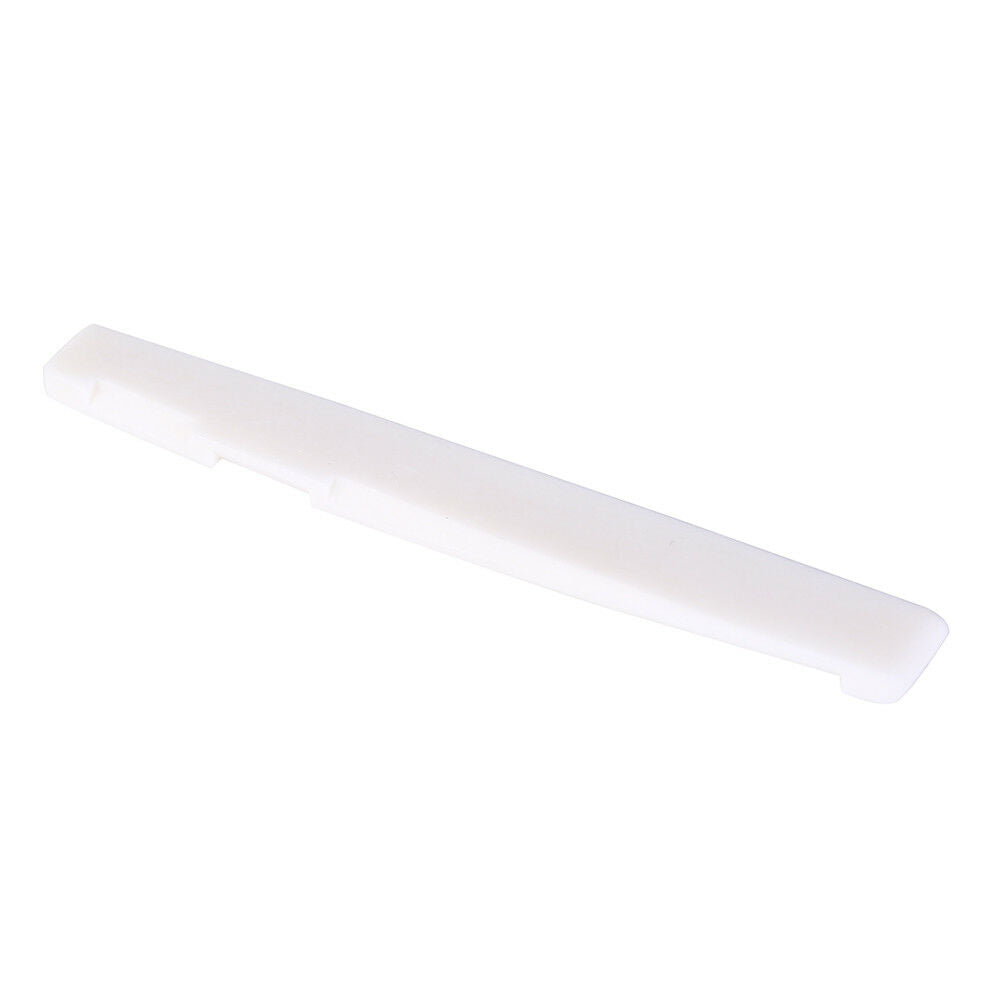 1pc 72MM* 3MM * 9MM Bone Bridge Saddle For Folk Acoustic Guitar accessor .l8