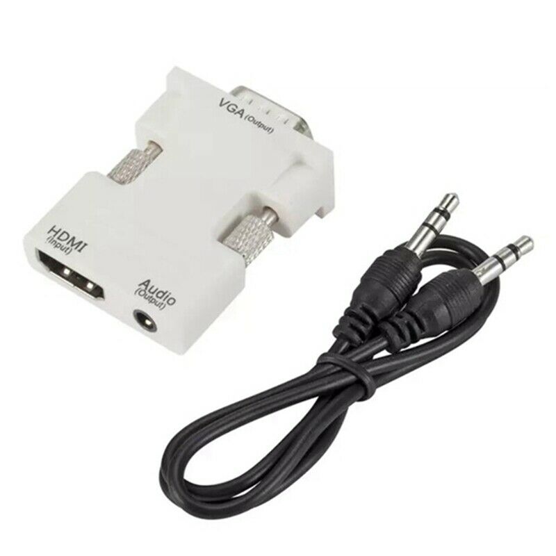 1080P MI to VGA Adapter Female to Male Digital to Analog Audio Video ConverterU2