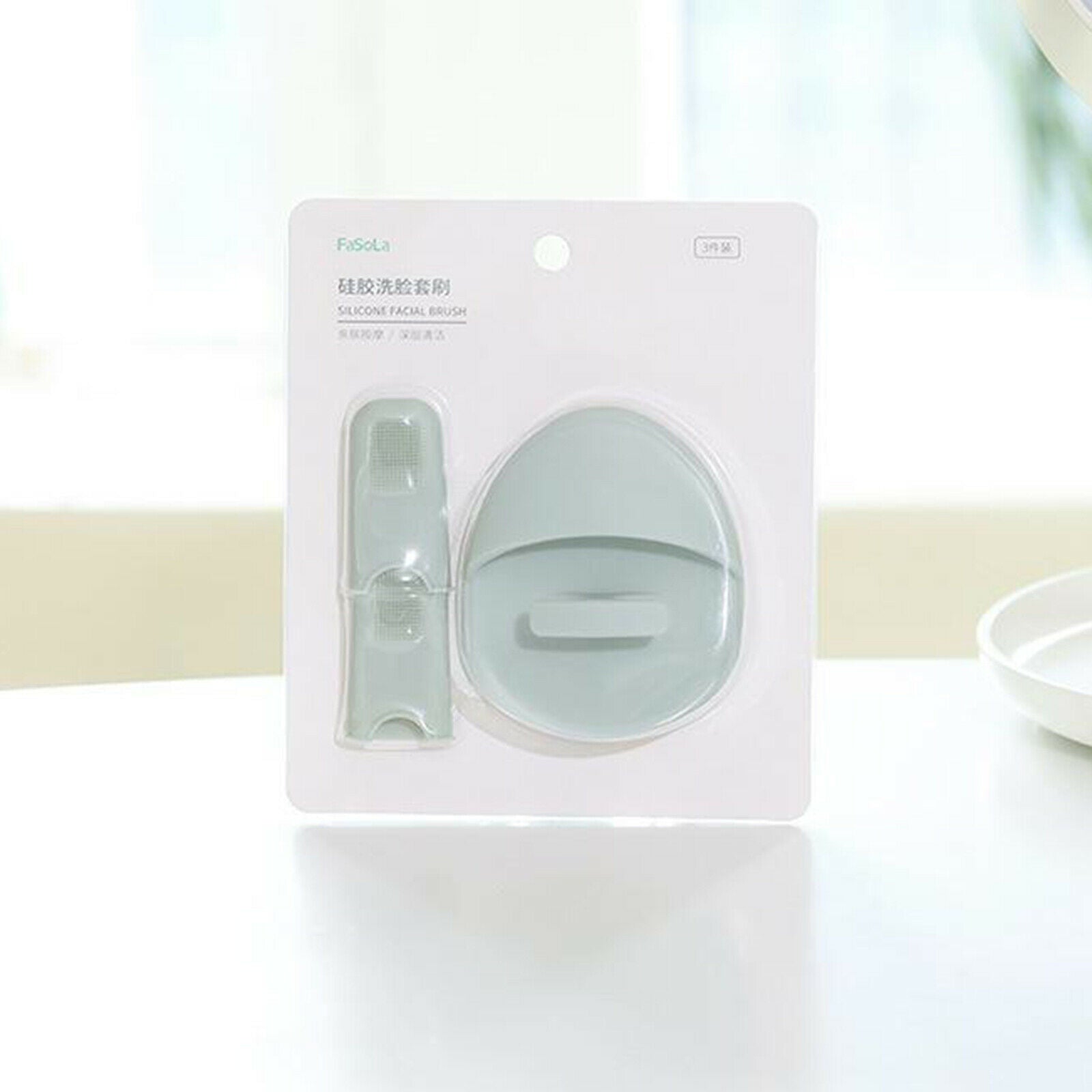 Handheld Silicone Facial Cleansing Brush Mild Face Cleaner Skin Cleaner