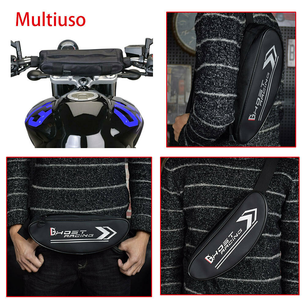 Motorcycle Buckle Closure Tool Bag Quick Release Clasp Reinforced for Handlebar