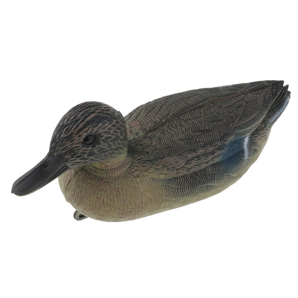 Duck Decoy Floating Decoy Lifelike Duck Garden Decors Ornaments Scarecrow