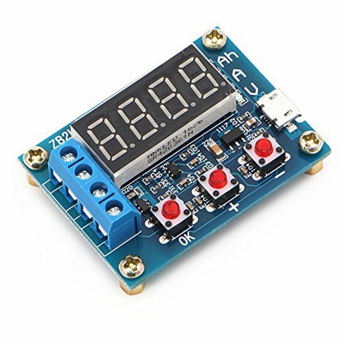 18650 Li-ion Lithium Lead-acid Battery Capacity Discharge Tester Analyzer L30