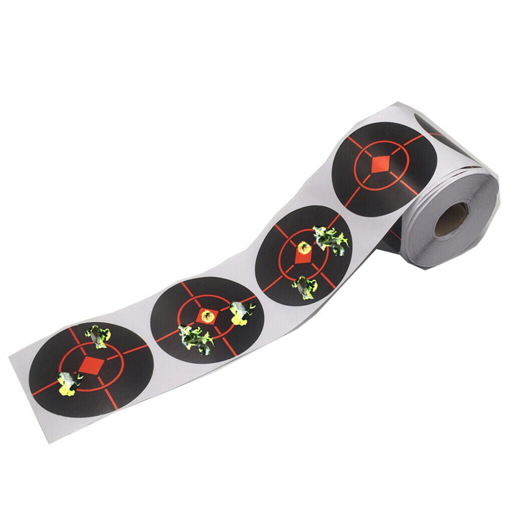 250 Pcs. Targets Reactive Splatter Diam. 7.5 Cm Self-adhesive